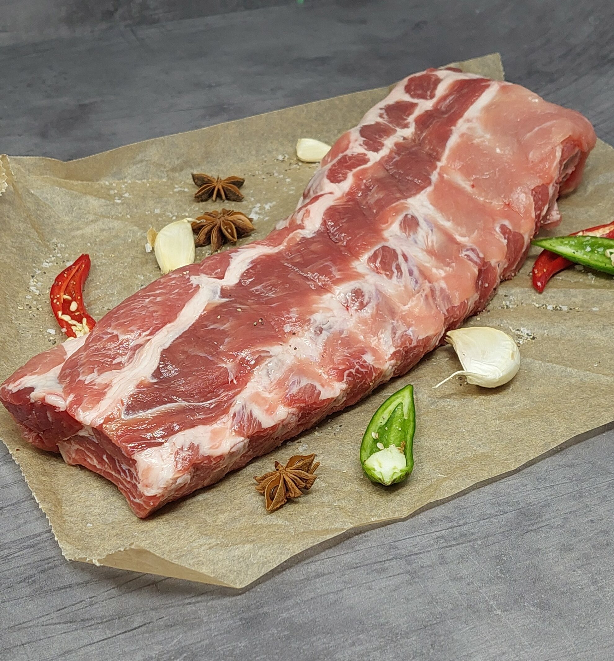 Full Rack of Baby Back Ribs - Sykes House Farm