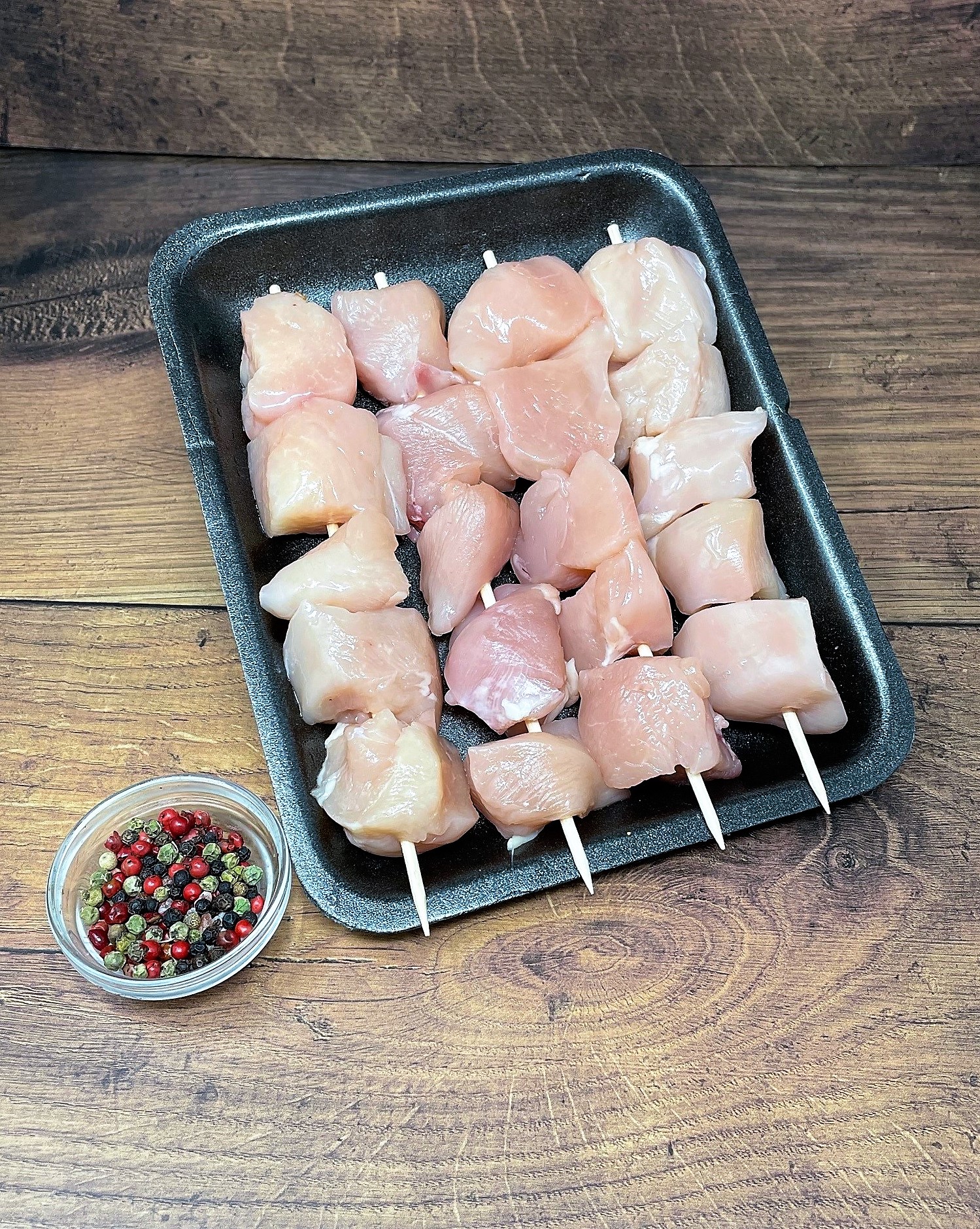 4 Chicken Kebabs 112gm Sykes House Farm