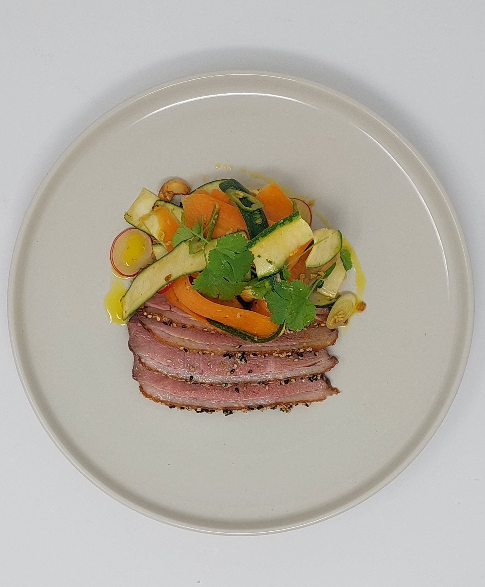 Sesame & Honey Crusted Yorkshire Duck - Sykes House Farm